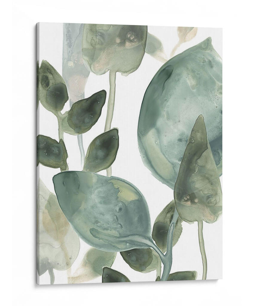 Hojas De Agua Ii - June Erica Vess | Cuadro decorativo de Canvas Lab