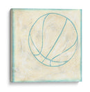 Reglas De Baloncesto - Chariklia Zarris | Cuadro decorativo de Canvas Lab