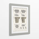 Encuesta Del Diseño Arquitectónico Iv - Vision Studio | Cuadro decorativo de Canvas Lab