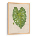 Hojas En Lino I | Cuadro decorativo de Canvas Lab