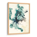 Tributario Teal I - Jennifer Goldberger | Cuadro decorativo de Canvas Lab