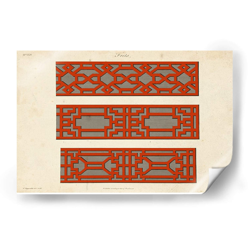 Fretwork Gráfico I - Vision Studio | Cuadro decorativo de Canvas Lab