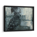 Negro Y Gris Y Azul Iii. - Elena Ray | Cuadro decorativo de Canvas Lab