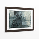 Negro Y Gris Y Azul Iii. - Elena Ray | Cuadro decorativo de Canvas Lab