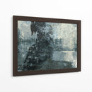 Negro Y Gris Y Azul Iii. - Elena Ray | Cuadro decorativo de Canvas Lab