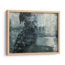 Negro Y Gris Y Azul Iii. - Elena Ray | Cuadro decorativo de Canvas Lab