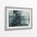 Negro Y Gris Y Azul Iii. - Elena Ray | Cuadro decorativo de Canvas Lab