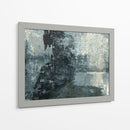 Negro Y Gris Y Azul Iii. - Elena Ray | Cuadro decorativo de Canvas Lab