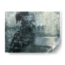 Negro Y Gris Y Azul Iii. - Elena Ray | Cuadro decorativo de Canvas Lab
