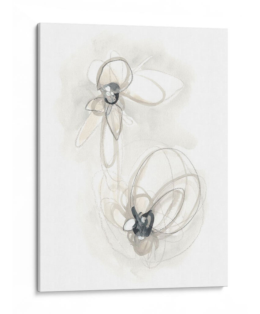 Gesto Floral Neutral Iii - June Erica Vess | Cuadro decorativo de Canvas Lab