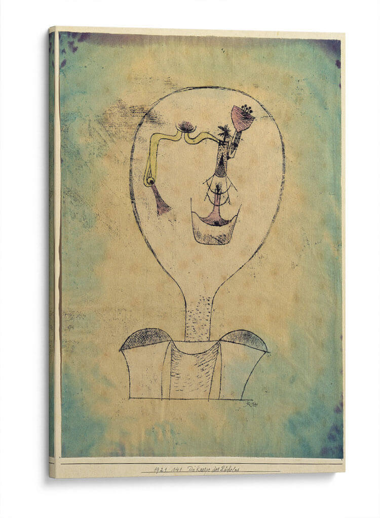 Los comienzos de una sonrisa - Paul Klee | Cuadro decorativo de Canvas Lab