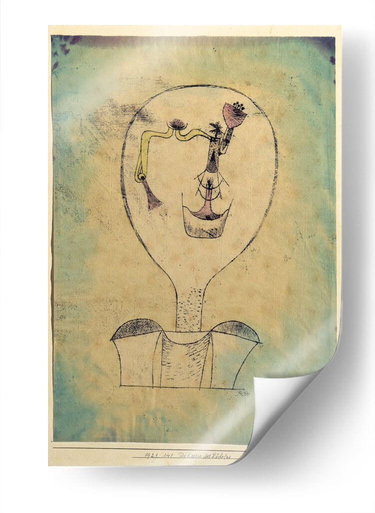 Los comienzos de una sonrisa - Paul Klee | Cuadro decorativo de Canvas Lab
