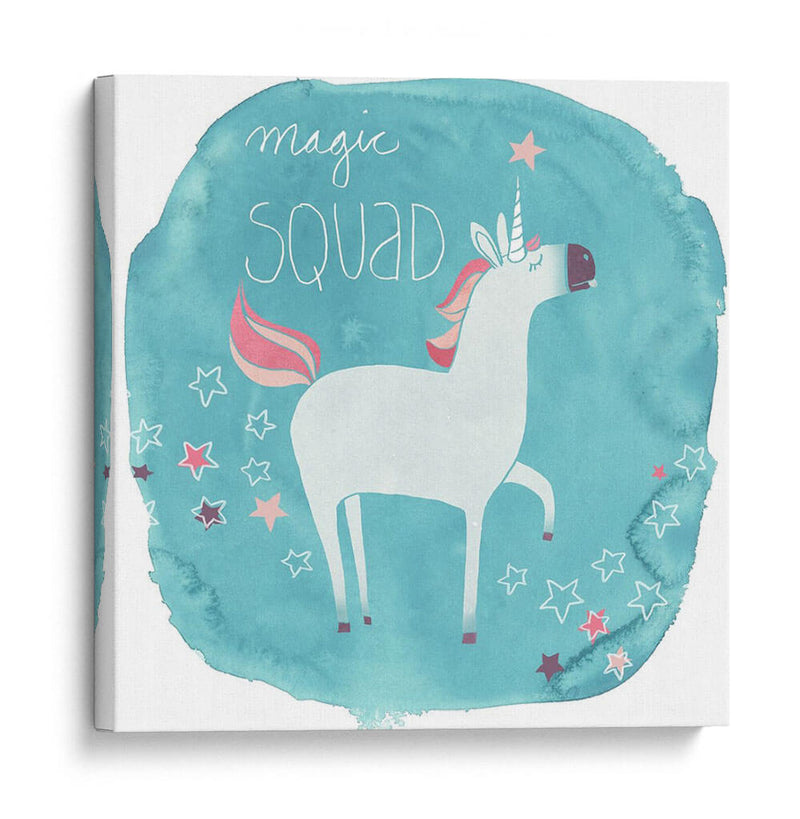 Magic Unicorn Squad Iii - June Erica Vess | Cuadro decorativo de Canvas Lab