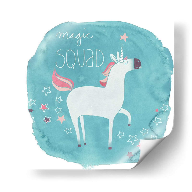 Magic Unicorn Squad Iii - June Erica Vess | Cuadro decorativo de Canvas Lab