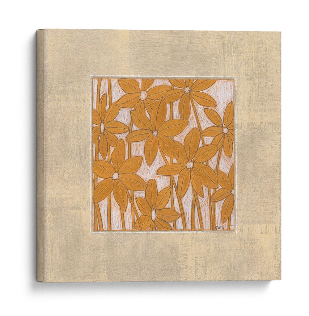 Pétalos Metálicos I - Norman Wyatt Jr. | Cuadro decorativo de Canvas Lab