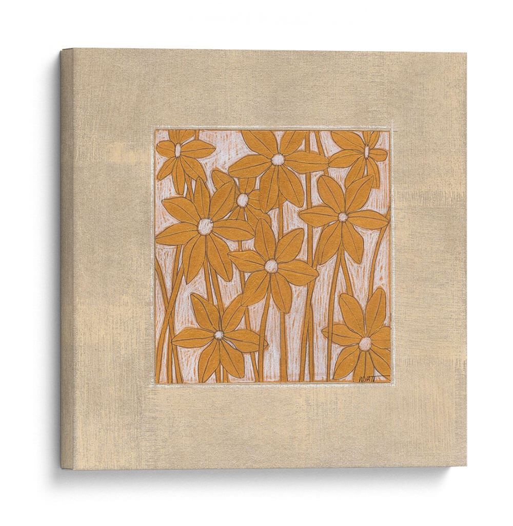 Pétalos Metálicos Ii - Norman Wyatt Jr. | Cuadro decorativo de Canvas Lab