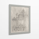 Diseño De La Puerta De Hierro I - Ethan Harper | Cuadro decorativo de Canvas Lab