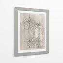 Diseño De La Puerta De Hierro Ii - Ethan Harper | Cuadro decorativo de Canvas Lab
