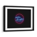 Pensamientos neon | Cuadro decorativo de Canvas Lab