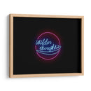 Pensamientos neon | Cuadro decorativo de Canvas Lab