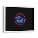 Pensamientos neon | Cuadro decorativo de Canvas Lab