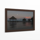 Atardecer en Bacalar - Luis Rodrigo Magaña Andrade | Cuadro decorativo de Canvas Lab