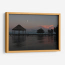 Atardecer en Bacalar - Luis Rodrigo Magaña Andrade | Cuadro decorativo de Canvas Lab