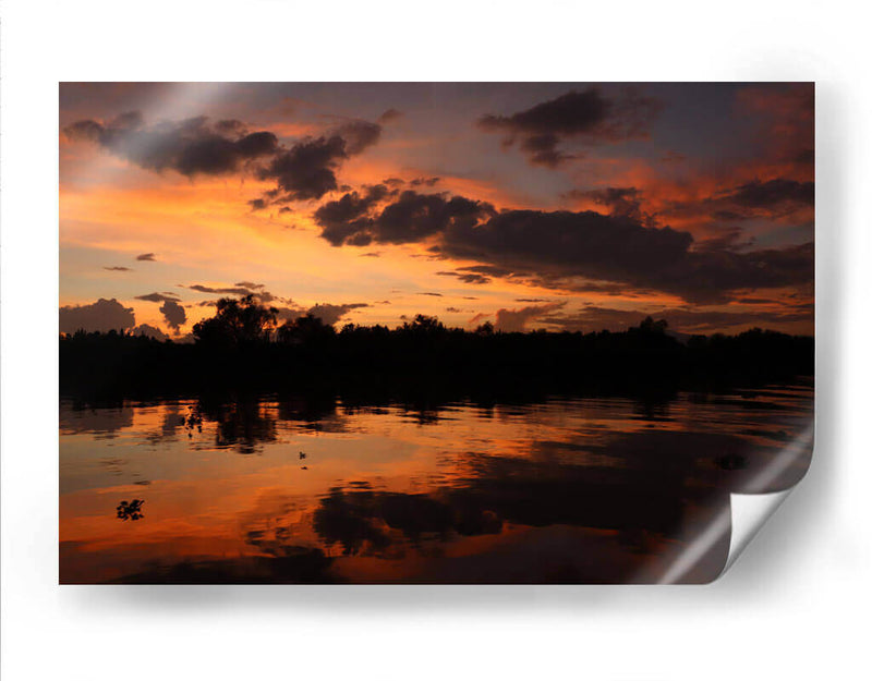 Atardecer en Janitzio - Luis Rodrigo Magaña Andrade | Cuadro decorativo de Canvas Lab