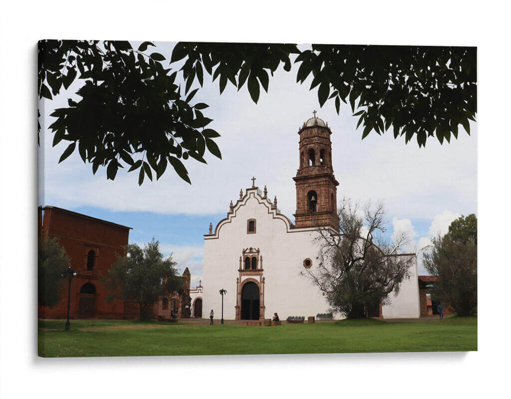 Bella iglesia en Michoacán - Luis Rodrigo Magaña Andrade | Cuadro decorativo de Canvas Lab
