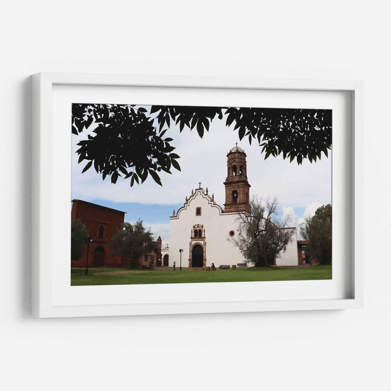 Bella iglesia en Michoacán - Luis Rodrigo Magaña Andrade | Cuadro decorativo de Canvas Lab