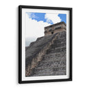 Close-up a la pirámide del castillo - Luis Rodrigo Magaña Andrade | Cuadro decorativo de Canvas Lab