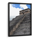 Close-up a la pirámide del castillo - Luis Rodrigo Magaña Andrade | Cuadro decorativo de Canvas Lab