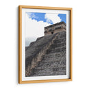 Close-up a la pirámide del castillo - Luis Rodrigo Magaña Andrade | Cuadro decorativo de Canvas Lab