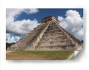 El templo de Kukulkán - Luis Rodrigo Magaña Andrade | Cuadro decorativo de Canvas Lab