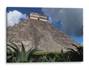 La pirámide del castillo en Chichén Itzá - Luis Rodrigo Magaña Andrade | Cuadro decorativo de Canvas Lab
