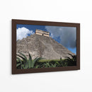 La pirámide del castillo en Chichén Itzá - Luis Rodrigo Magaña Andrade | Cuadro decorativo de Canvas Lab