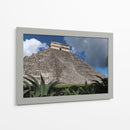La pirámide del castillo en Chichén Itzá - Luis Rodrigo Magaña Andrade | Cuadro decorativo de Canvas Lab