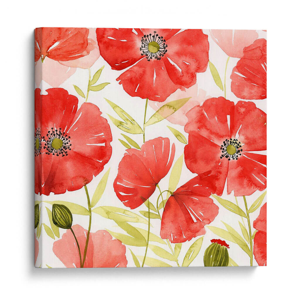 Pantalla De Amapola Ii - Grace Popp | Cuadro decorativo de Canvas Lab