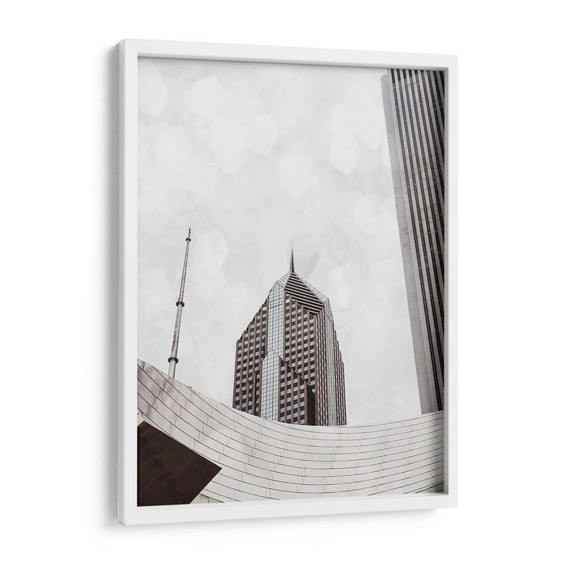 Chicago Monotone I - Sonja Quintero | Cuadro decorativo de Canvas Lab