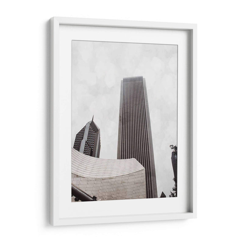 Chicago Monotone Ii - Sonja Quintero | Cuadro decorativo de Canvas Lab