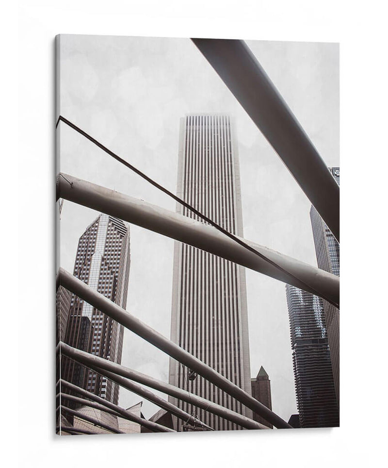 Chicago Monotone Iii - Sonja Quintero | Cuadro decorativo de Canvas Lab