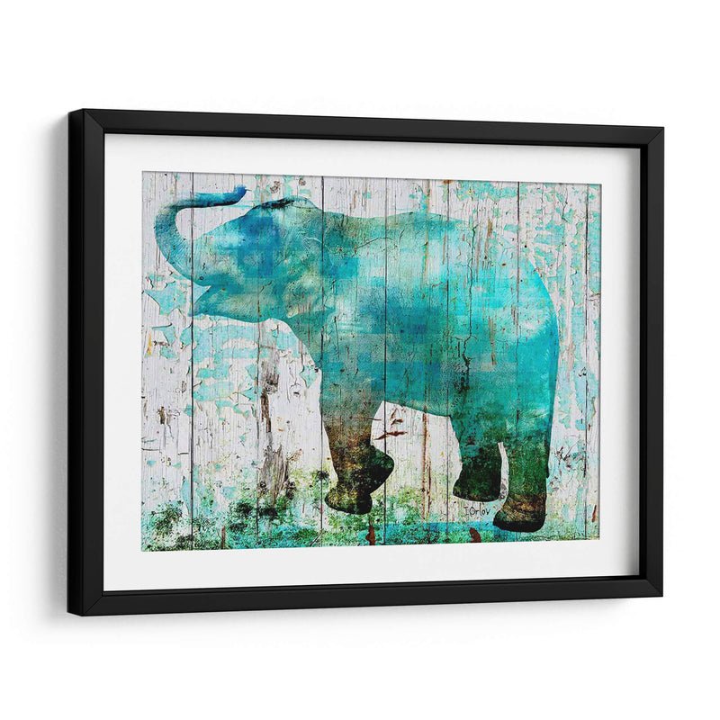 Elefante Azul - Irena Orlov | Cuadro decorativo de Canvas Lab