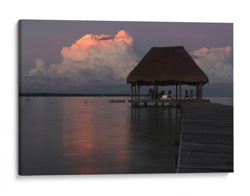 Muelle al atardecer - Luis Rodrigo Magaña Andrade | Cuadro decorativo de Canvas Lab