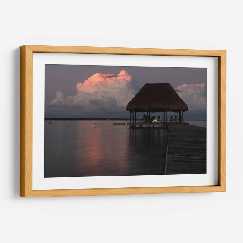 Muelle al atardecer - Luis Rodrigo Magaña Andrade | Cuadro decorativo de Canvas Lab