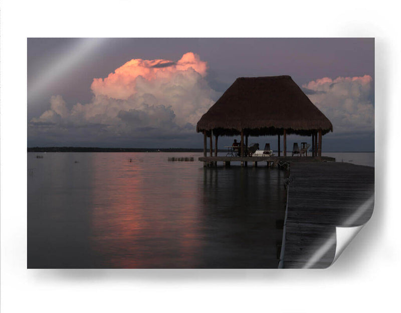 Muelle al atardecer - Luis Rodrigo Magaña Andrade | Cuadro decorativo de Canvas Lab