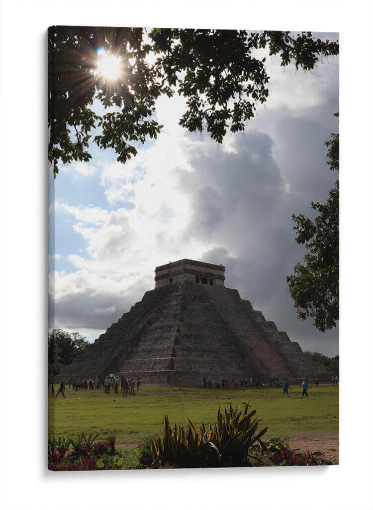 Otra vista de Chichén Itzá - Luis Rodrigo Magaña Andrade | Cuadro decorativo de Canvas Lab