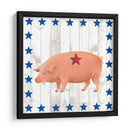 Americana Animales Iv - Regina Moore | Cuadro decorativo de Canvas Lab