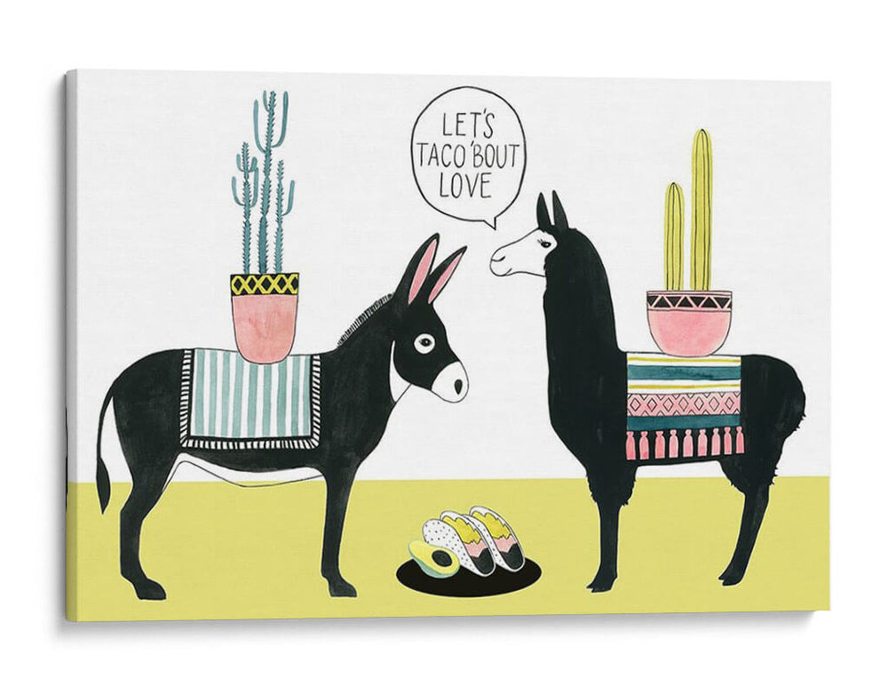 Vamos A Tacos Bout Amor I - Grace Popp | Cuadro decorativo de Canvas Lab