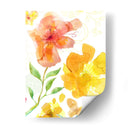 Flores En El Sol I - Delores Naskrent | Cuadro decorativo de Canvas Lab