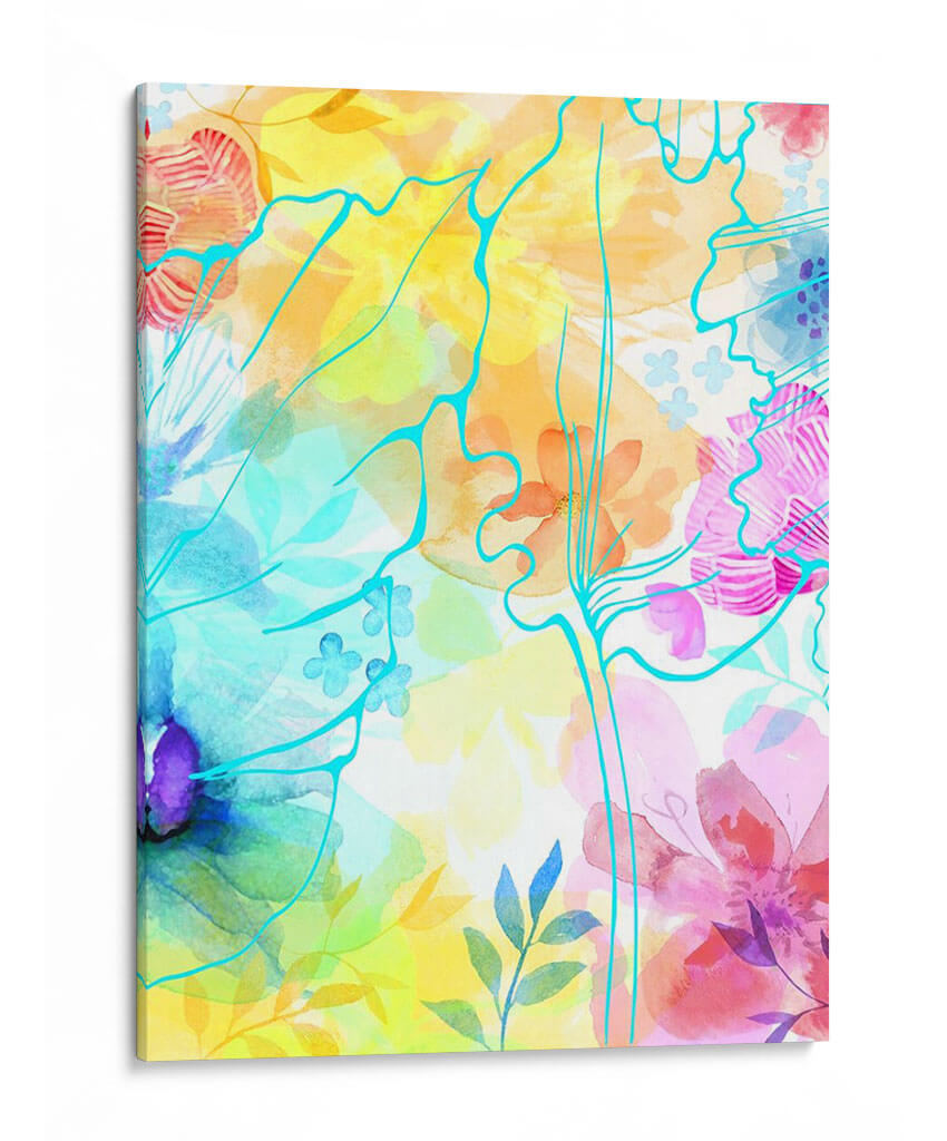 Flores En El Sol Iv - Delores Naskrent | Cuadro decorativo de Canvas Lab